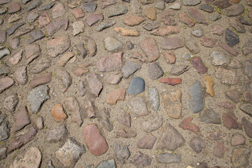 Cobblestone in the Brandenburg State - Germany