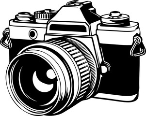 Old camera clipart desing illustration