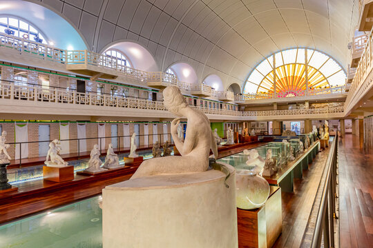Swimming pool decor of La Piscine, Roubaix, France