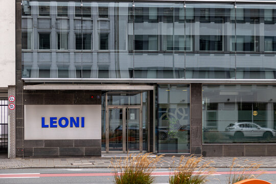 Zentrale der Leoni AG in der Marienstra&szlig;e in N&uuml;rnberg. Leoni ist ein Draht, Kabel und Bordnetzhersteller und hat weltweit Niederlassungen.