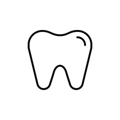 Tooth Icon Ideal for Dental Services