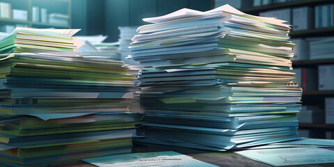 A stack of entry forms, each one bearing the hopes and dreams of its creator, waits patiently to be judged and sorted.