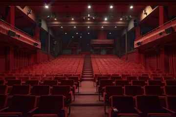 empty cinema auditorium