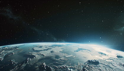 earth in space