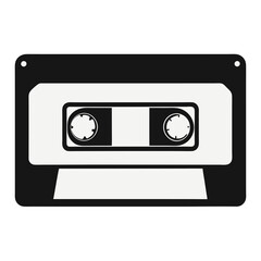 Obraz premium Retro Visuals: VHS Video Cassette as Historical Video Storage Symbol on Transparent Background