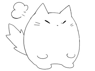 喜怒哀楽ねこ 怒