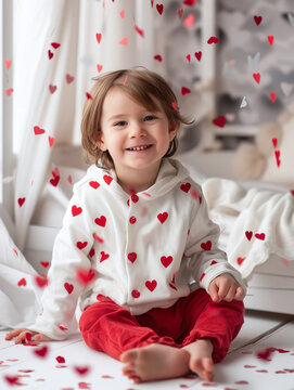 babyshooting with hearts