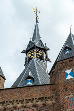Sassenpoort, Torhaus der Stadtmauer Zwolle in den Niederlande