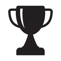 Trophy icon. Trophy cup, winner cup, victory cup icon. Reward symbol sign for web and mobile.