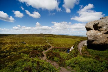 A Landscape View of Simonside Hills, Rothbury