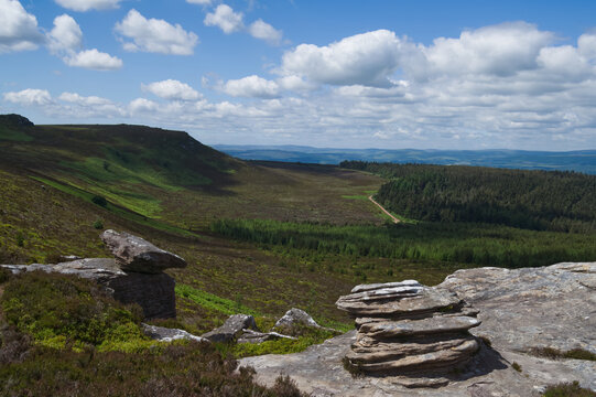A Landscape View of Simonside Hills, Rothbury