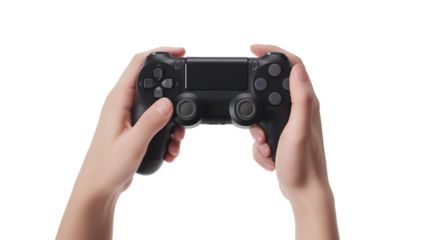 hand holding a video game controller