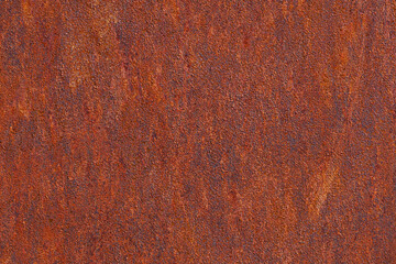 A close up of a rusty surface with a grainy texture, Corten steel