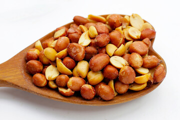 Red skin peanuts roasted salted, peanut snacks