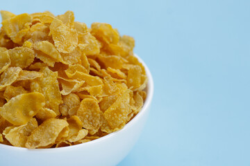 Cornflake cereal for morning breakfast