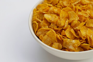 Cornflake cereal for morning breakfast
