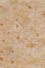 close up of flour tortillas