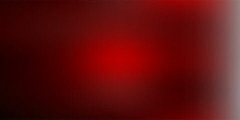 Dark green, red vector abstract blur template.