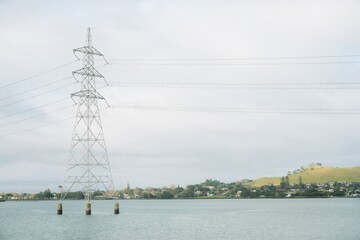 offshore high voltage power line