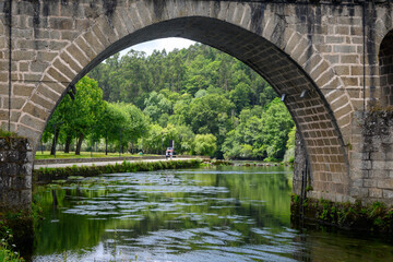 Ponte da Barca bridge and park