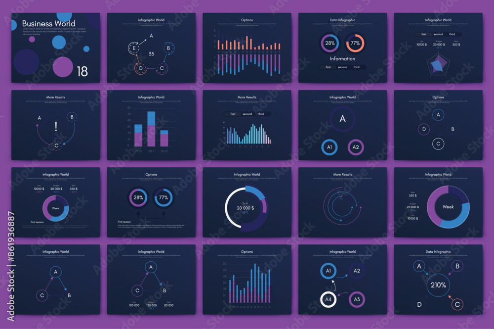 Aufkleber vector graphics infographics with mobile phone. template for creating mobile applications, workflow 