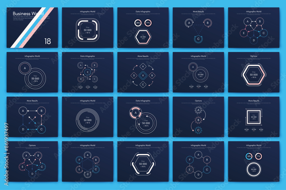 Aufkleber vector graphics infographics with mobile phone. template for creating mobile applications, workflow 