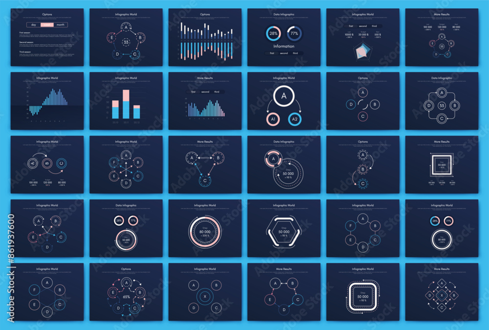 Aufkleber vector graphics infographics with mobile phone. template for creating mobile applications, workflow 