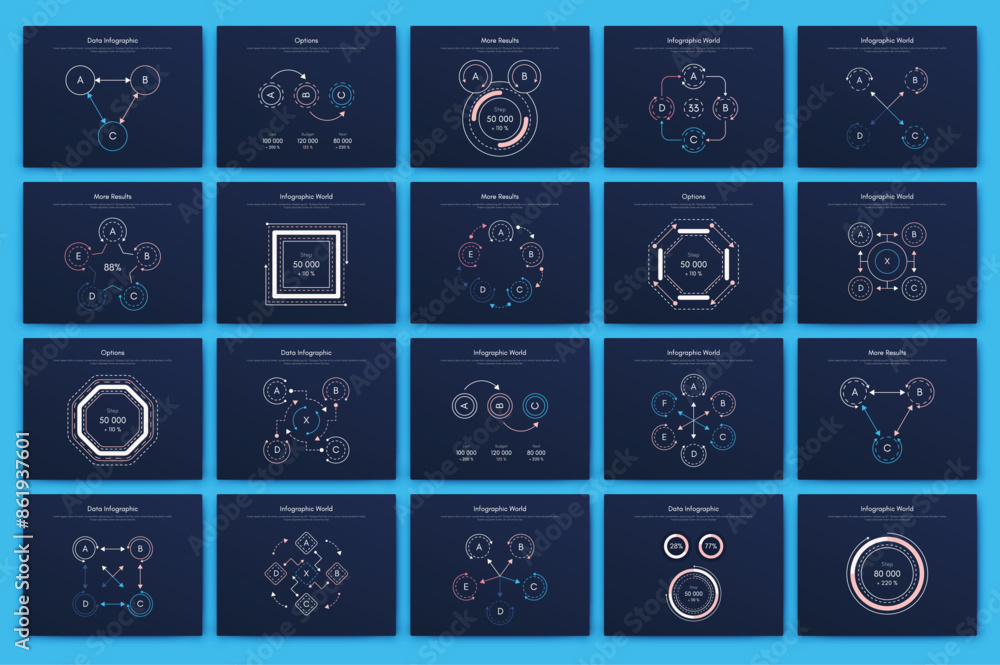 Aufkleber vector graphics infographics with mobile phone. template for creating mobile applications, workflow 