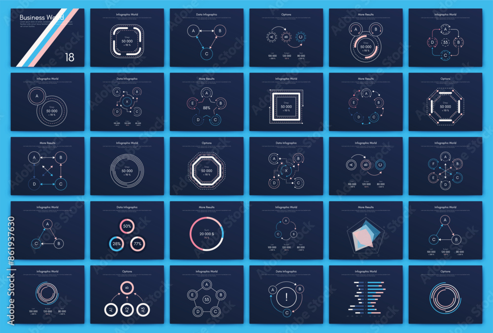 Aufkleber vector graphics infographics with mobile phone. template for creating mobile applications, workflow 