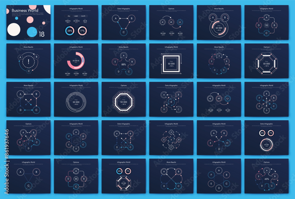 Aufkleber vector graphics infographics with mobile phone. template for creating mobile applications, workflow 