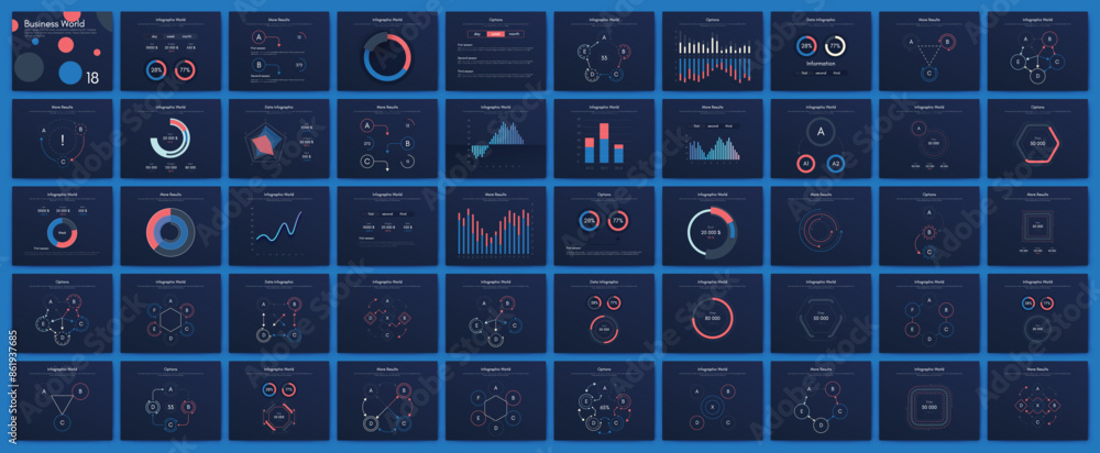 Aufkleber vector graphics infographics with mobile phone. template for creating mobile applications, workflow 