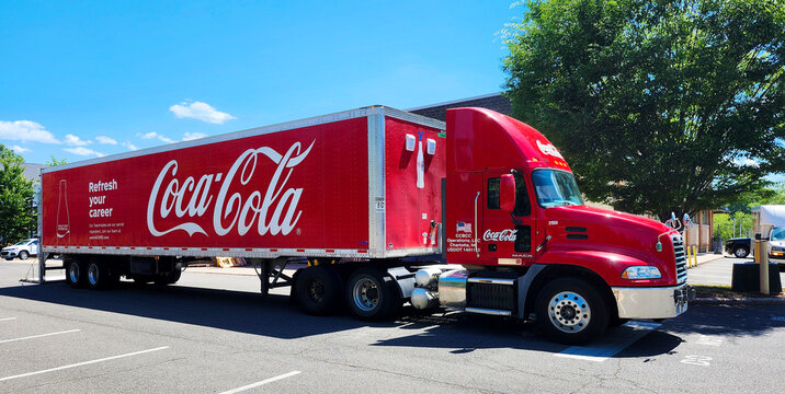 Coca Cola Delivery Truck, Virginia, USA