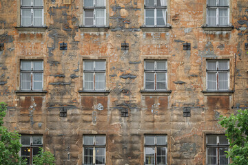 Fototapeta premium facade texture pattern background