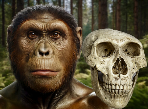Paranthropus robustus was a hominid that lived in southern Africa about 1-2.6 million years ago, was characterized by a robust jaw and enormous teeth, and specialized in a diet based on hard foods