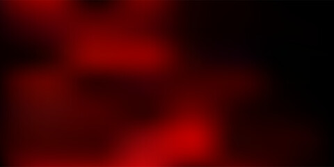 Dark red vector blur background.
