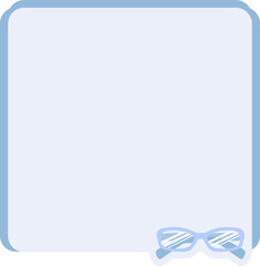 School Text Box Cute Notes College Quote Frame