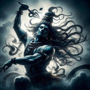 Natraj - Mahadev Tandav Dance - Generative AI