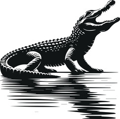 Alligator vector illustration