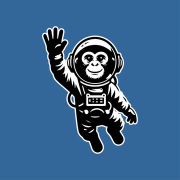 chimp monkey became astronaut in space