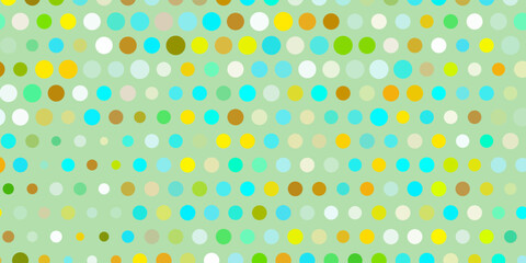 Light blue, yellow vector backdrop with dots.