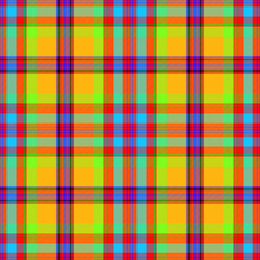 Plaid Tartan colored seamless pattern,EPS 10.