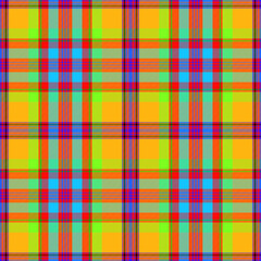 Plaid Tartan colored seamless pattern,EPS 10.