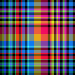 Plaid Tartan colored seamless pattern,EPS 10.
