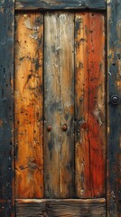 Immerse yourself in the rustic allure of this dark, textured wooden surface. Its intricate grain patterns and knots create a captivating visual experience, ideal for time-lapse and seamless designs.