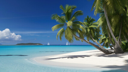 Idyllic Tropical Beach Escape