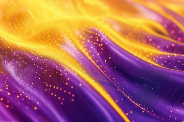 Obraz premium Vibrant Yellow and Purple Abstract Background. Colorful and dynamic concept