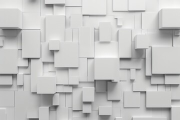 Minimalist White Rectangle Background. Clean and modern design concept
