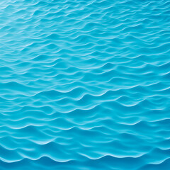 Obraz premium Swimming pool waves. Top view