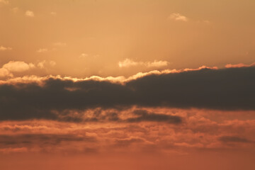 Close up view of sun hidden behind clouds photography