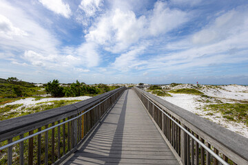 Boardwalk to the sea